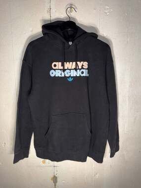 adidas Originals Women's Always Original Graphic Pullover Hoodie - Black